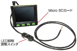 液晶付極細内視鏡