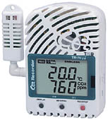(TR-76Ui)　CO₂濃度、温度、湿度データロガー