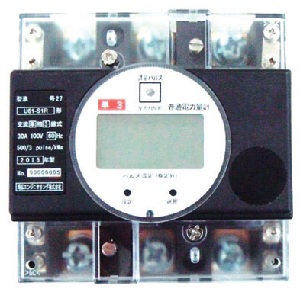 電子式電力量計（屋内耐候形、発信装置付）