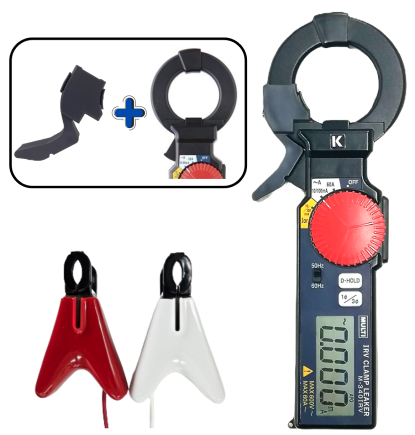 Non-contact Io/Ior Leakage Clamp Meter