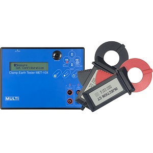 MET-10X Bluetooth内蔵クランプ式接地抵抗計