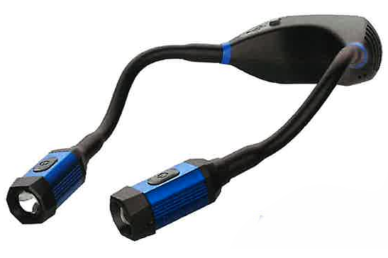 充電式首掛型LEDライト