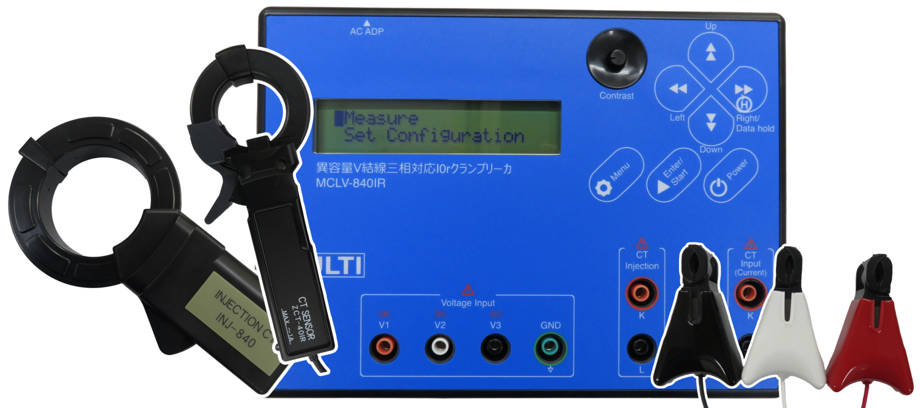 異容量V結線三相対応Ior漏れ電流計