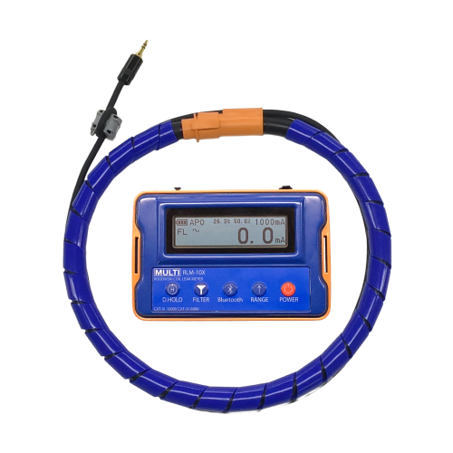 Bluetooth内蔵フレキシブル漏れ電流計(ロゴスキーリークメーター）