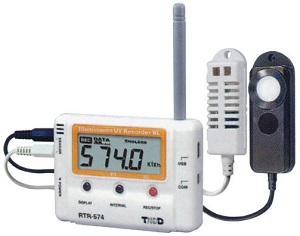 (RTR-574)　ワイヤレスデータロガー(照度/紫外線/温度/湿度)