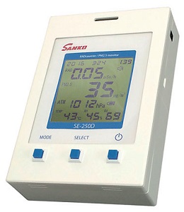 PM2.5／放射線量 環境モニタ