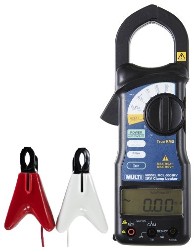 Non-contact Io/Ior Leakage Clamp Meter