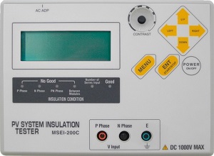 Insulation Resistance Tester for PV