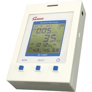 PM2.5/Radiation Dosage Environment Monitor